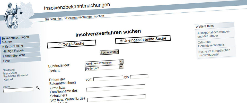 Insolvenzverfahren