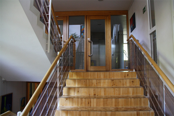 Treppenhaus zum 1. Obergeschoss